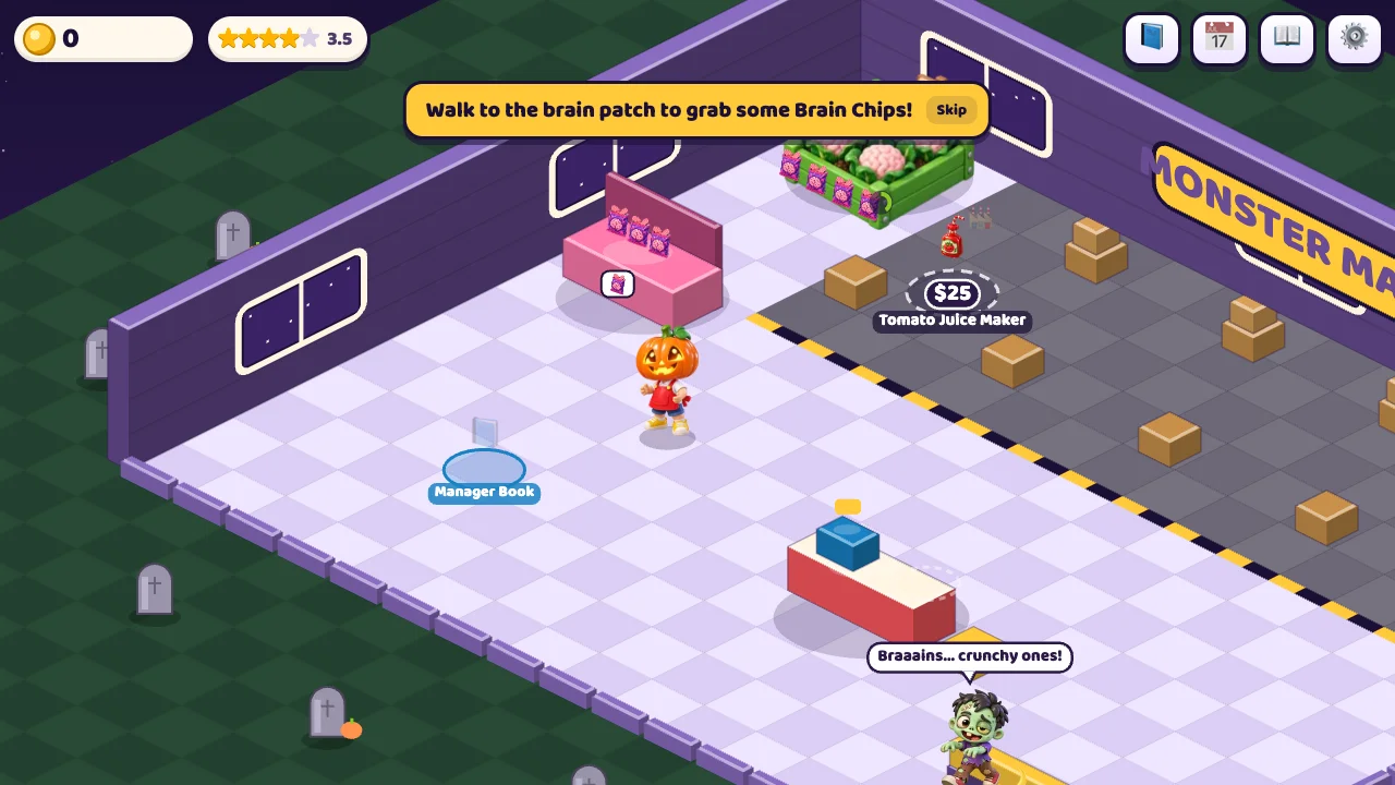 Monster Mart gameplay on FunGameHouse